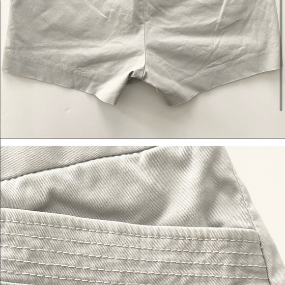 J. Crew Light Gray City Fit Chino Shorts - Picture 7 of 8